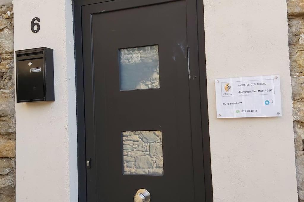 Duplex Sant Marti Apartman Ager Kültér fotó